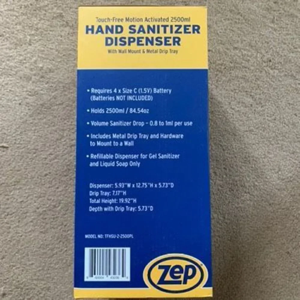 Zep hand sanitizer
